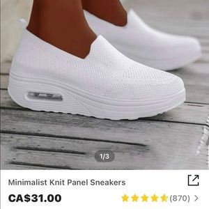 Emery Rose minimalistic slip on shoes size 38